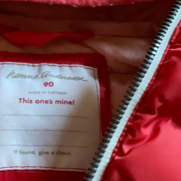 Hanna Anderson puffer jacket - Picture 4 of 6